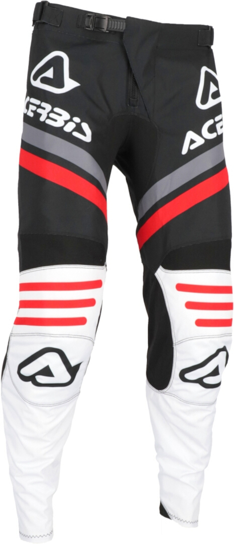 Acerbis MX Linear Lugo Motocross bukser Sort/hvid 30 Figur 1