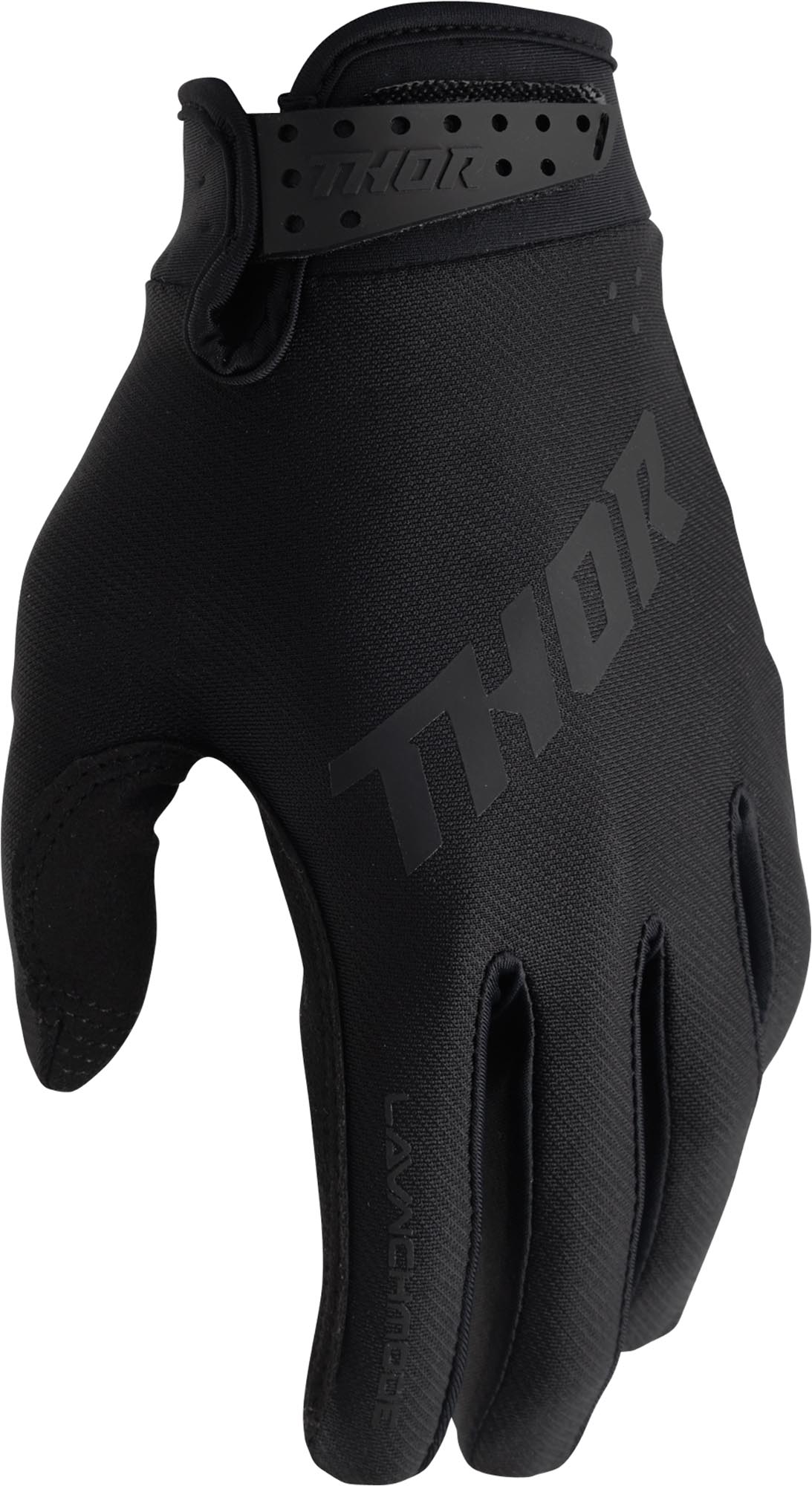 Thor Launchmode Split Guanti da motocross per ragazzi nero S Figura 4