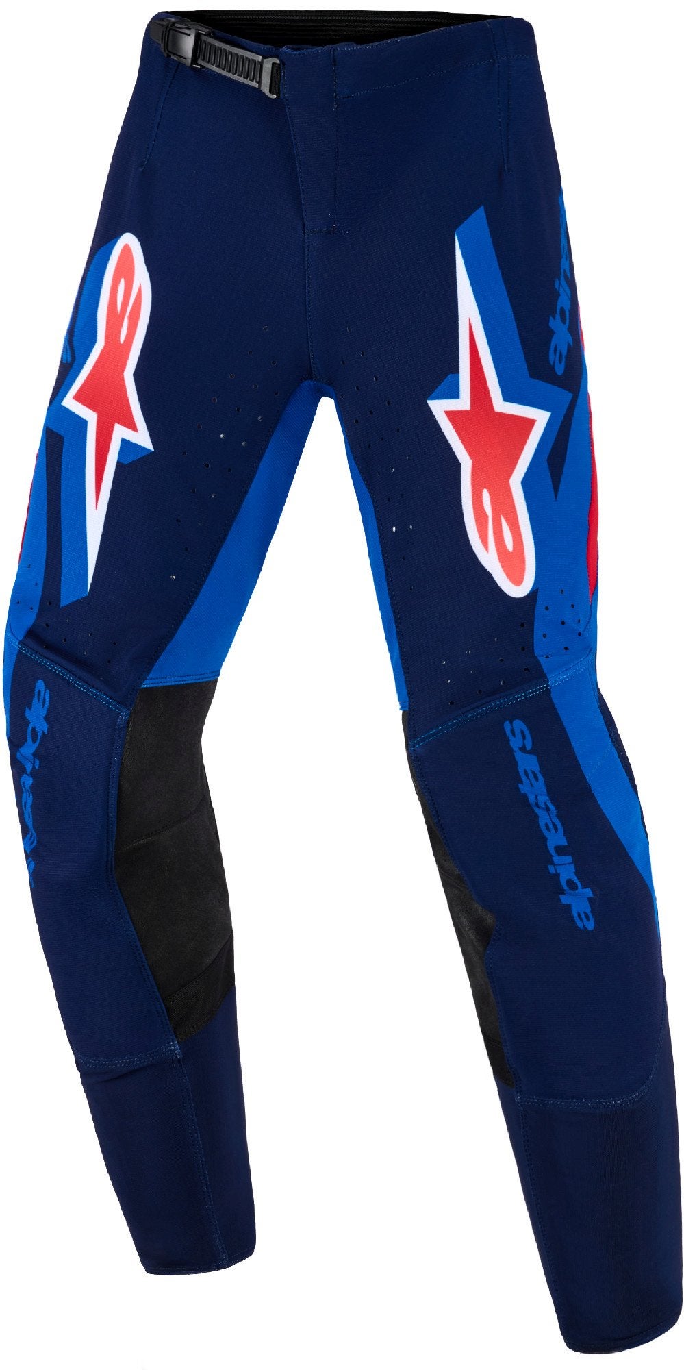 dark blue/red