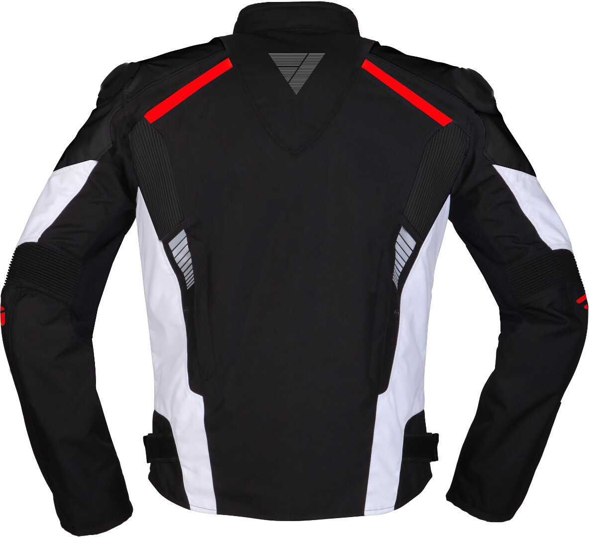 Modeka Lineos Motorcycle Textile Jacket black/red/white L Figure 2