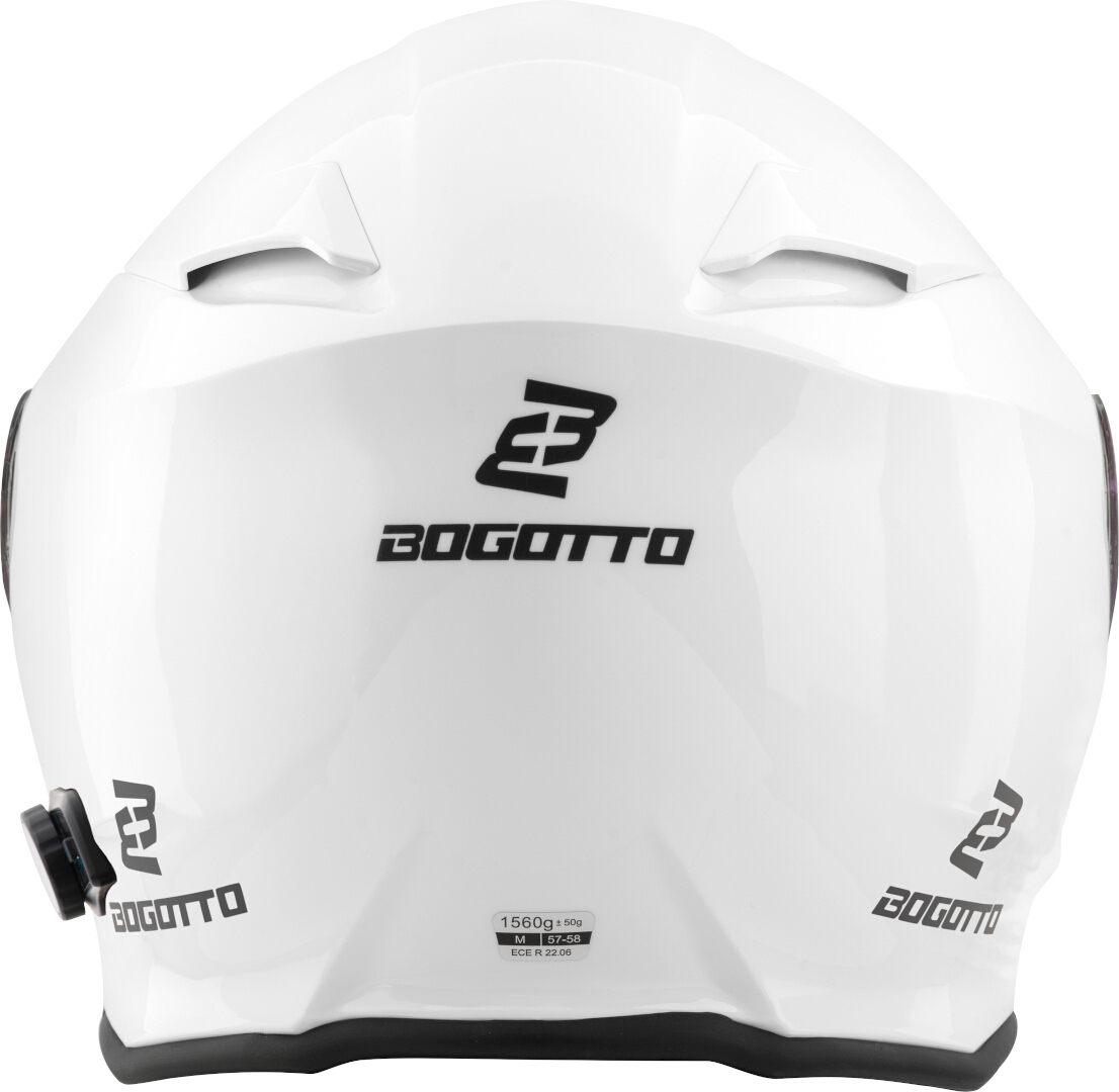 Side view of Bogotto H271 BT Bluetooth Helmet