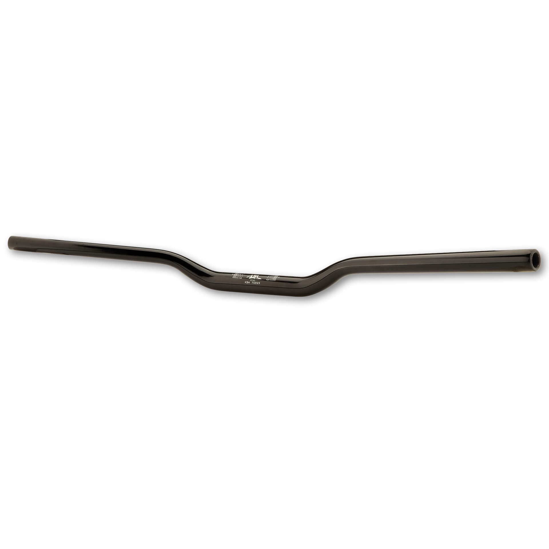 LSL X-Bar Alu-Lenker Superbike Flat XN1 blank svart Figur 2