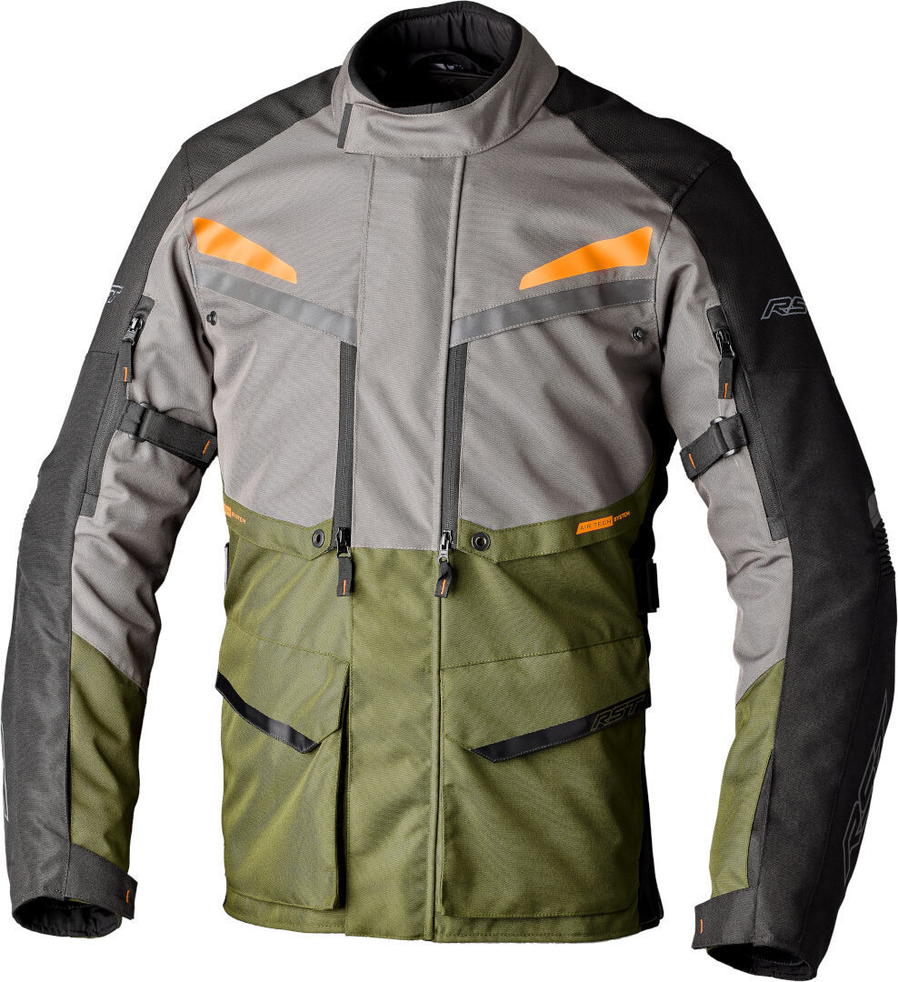 RST Maverick Evo Veste textile de moto Vert/Gris M Figure 1