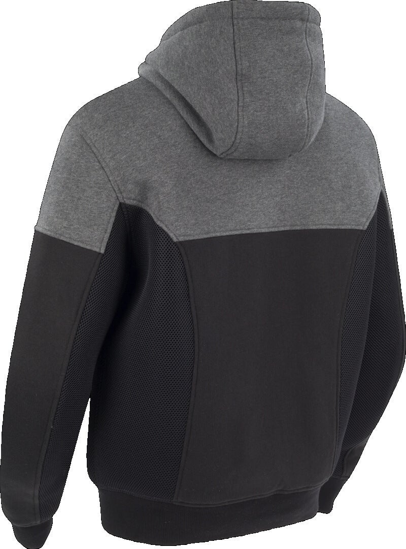 Bering Hoodiz Vented Sweat à capuche zippé moto Noir/Anthracite 4XL Figure 2