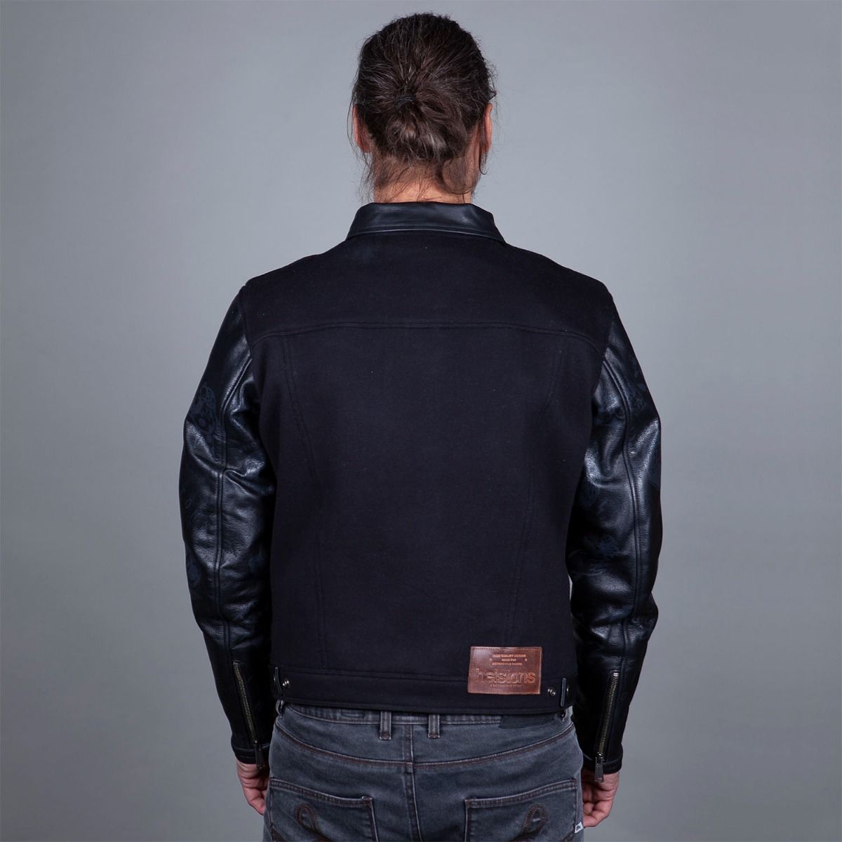 Helstons Kansas waterproof Motorcycle Textile Leather Jacket S Figure 5