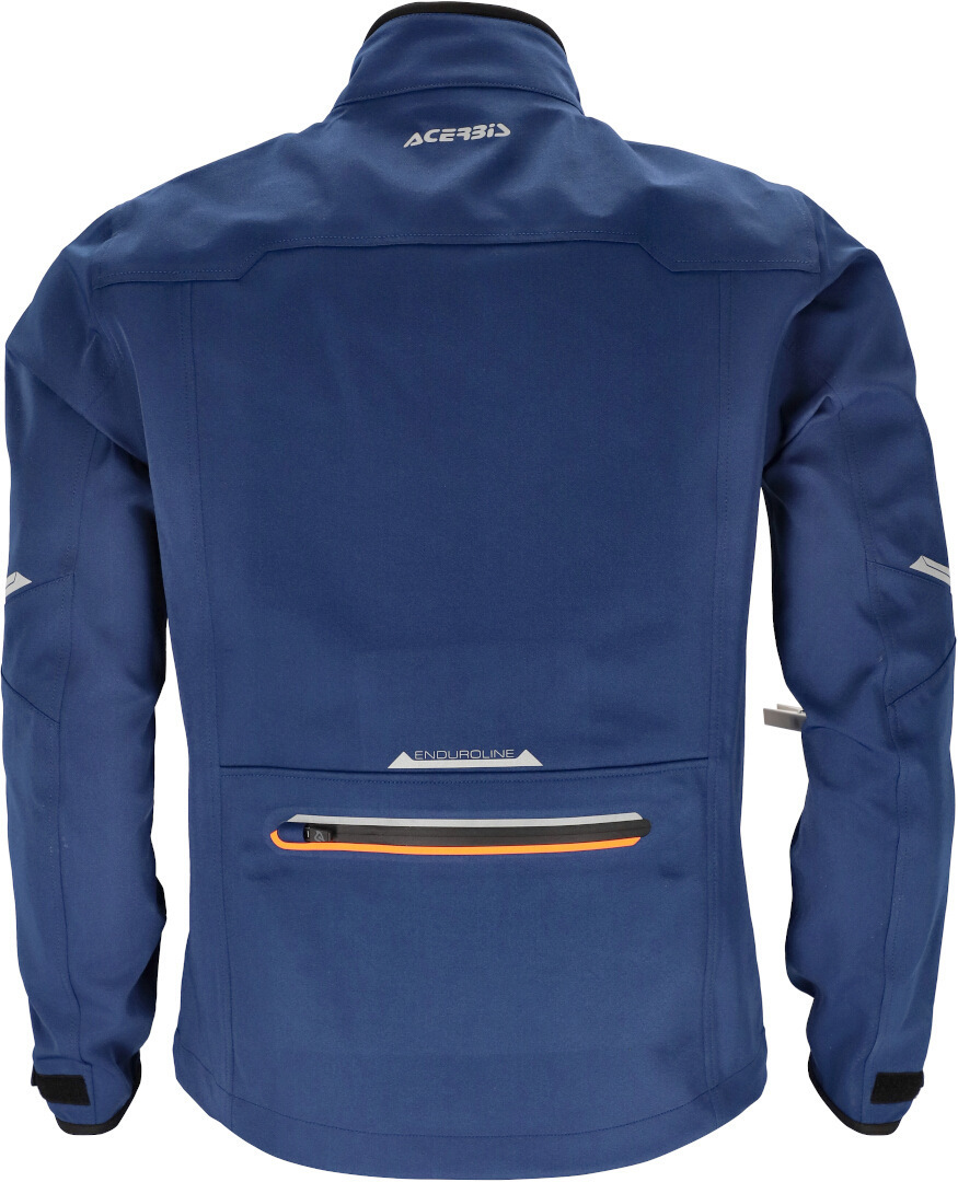 Acerbis X-Duro WP Motocross Jacke blau/orange XL Abbildung 2