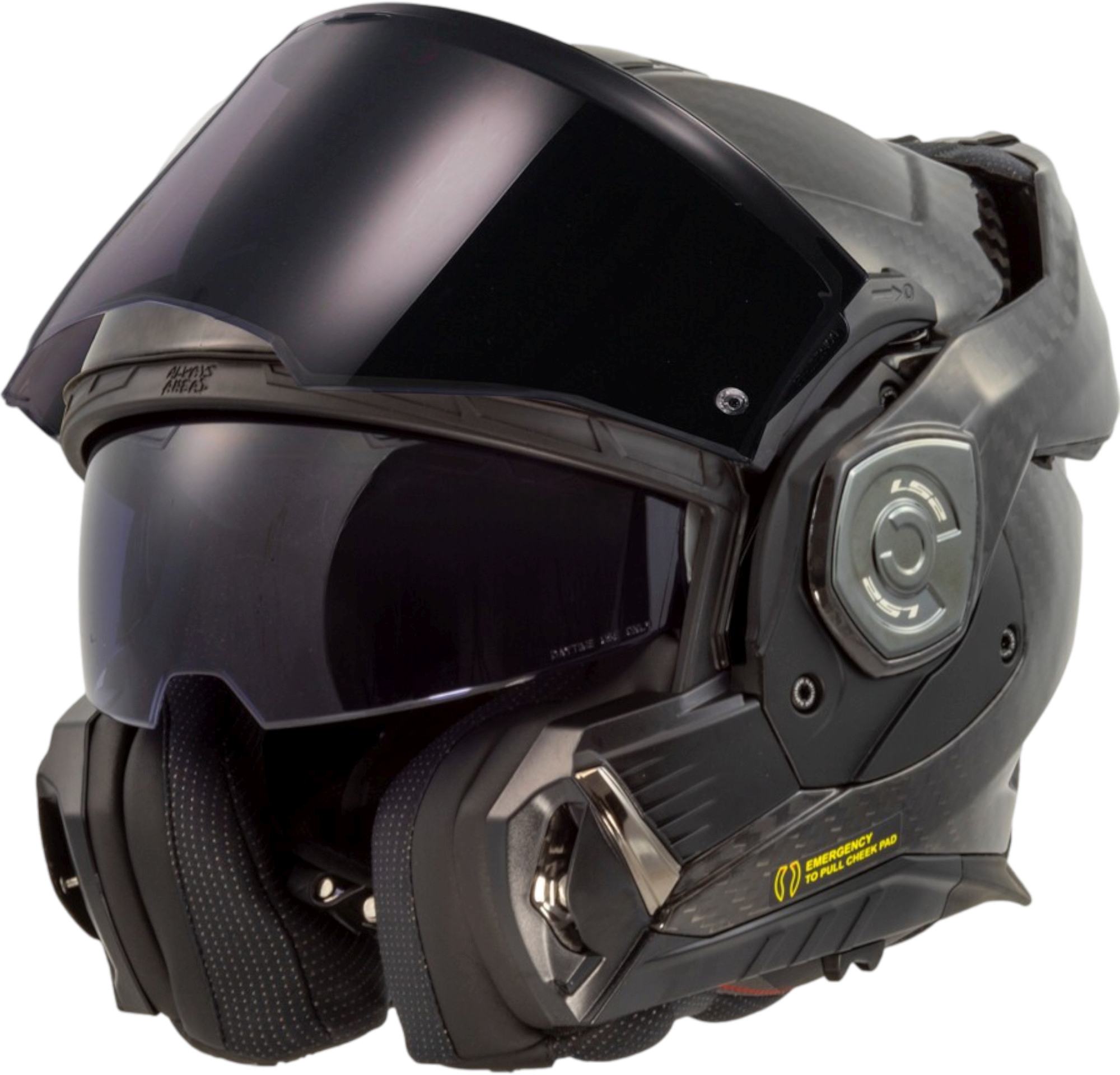 LS2 FF901 Advant X Carbon Klapphelm carbon XL (61/62) Abbildung 5