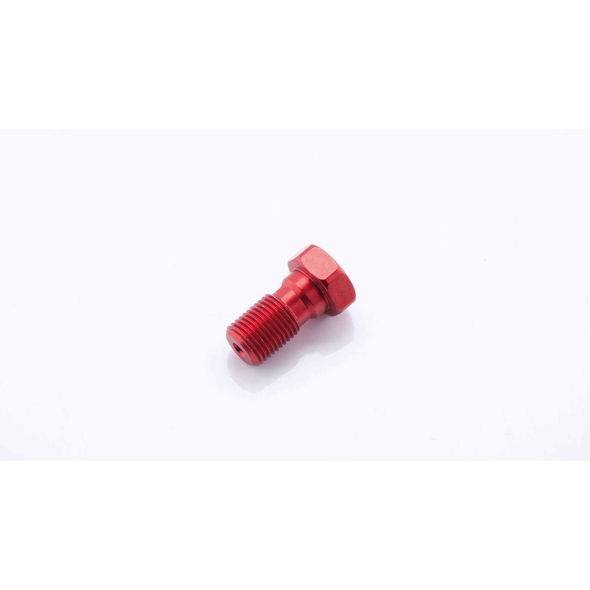 LSL Alu-Hohlschraube rött M10 x 1.0 Figur 1