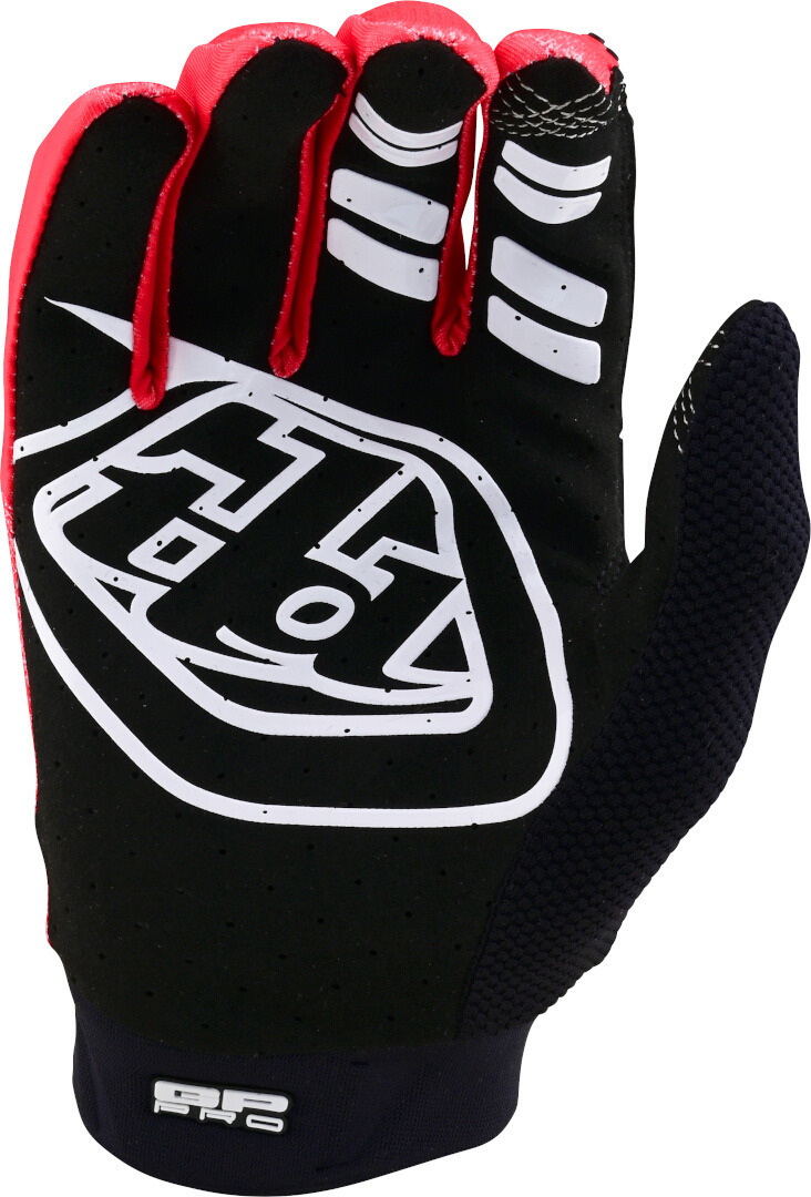 Troy Lee Designs GP Pro Solid Motocross Gloves black/red M Figure 2