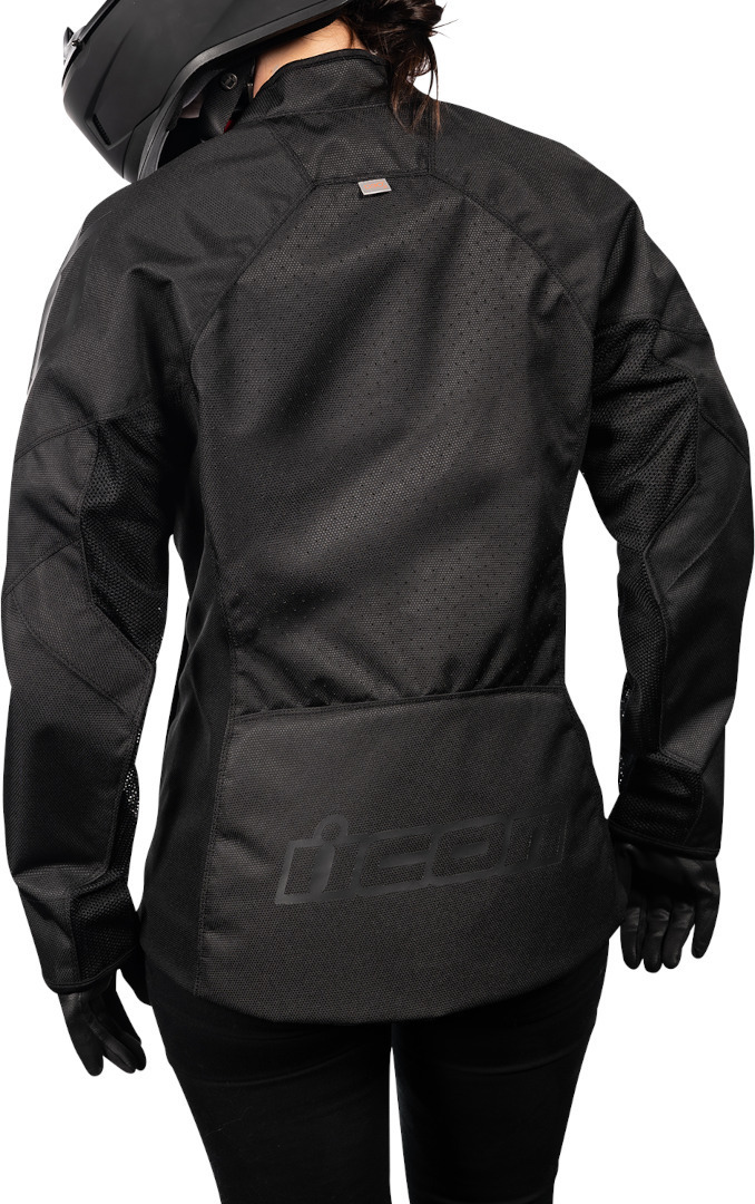 Icon Hooligan Moto Textile Veste Dames XS Figure 3