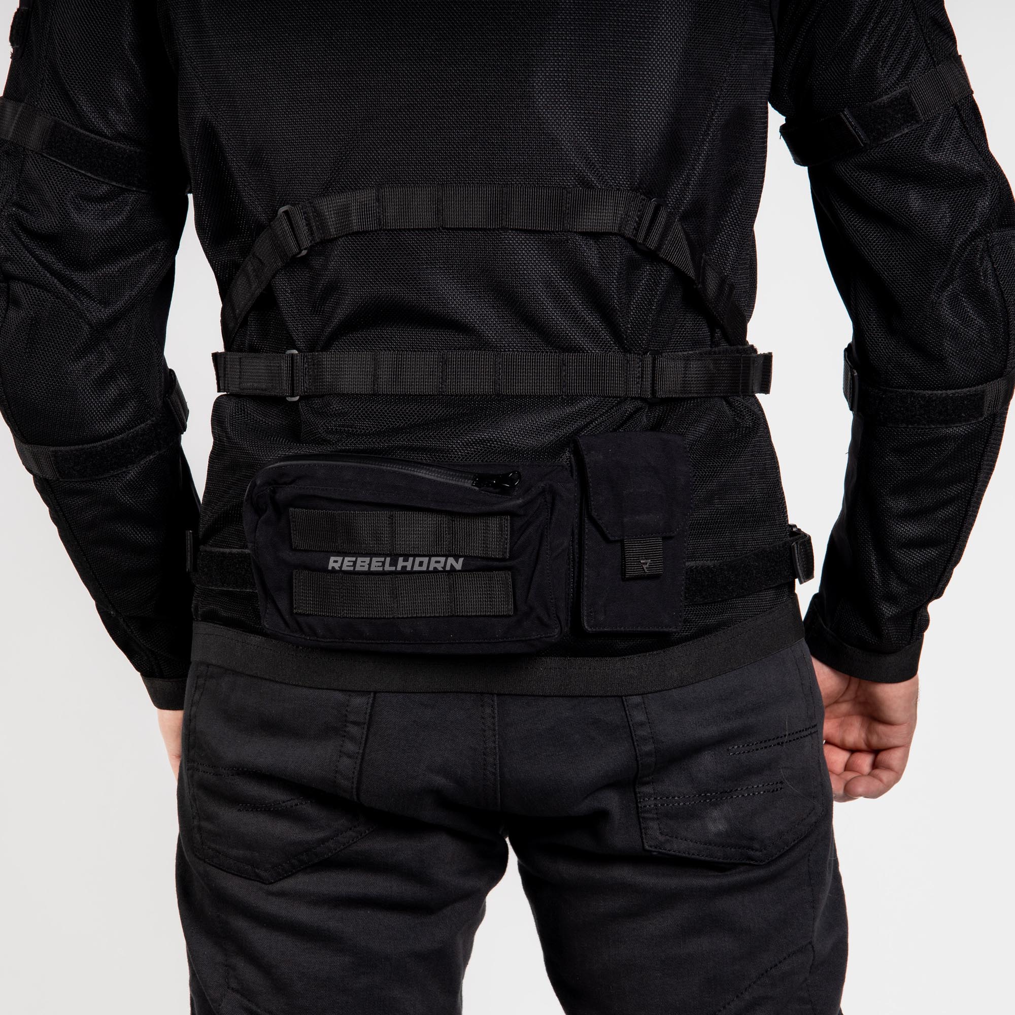 Side view of Rebelhorn Brutale Motorcycle Textile Jacket