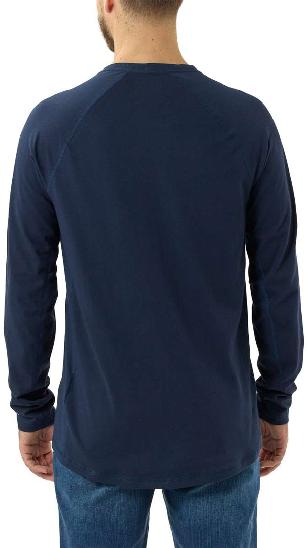 Carhartt Force Flex Pocket Longsleeve Skjorta Mörkblå XL Figur 3
