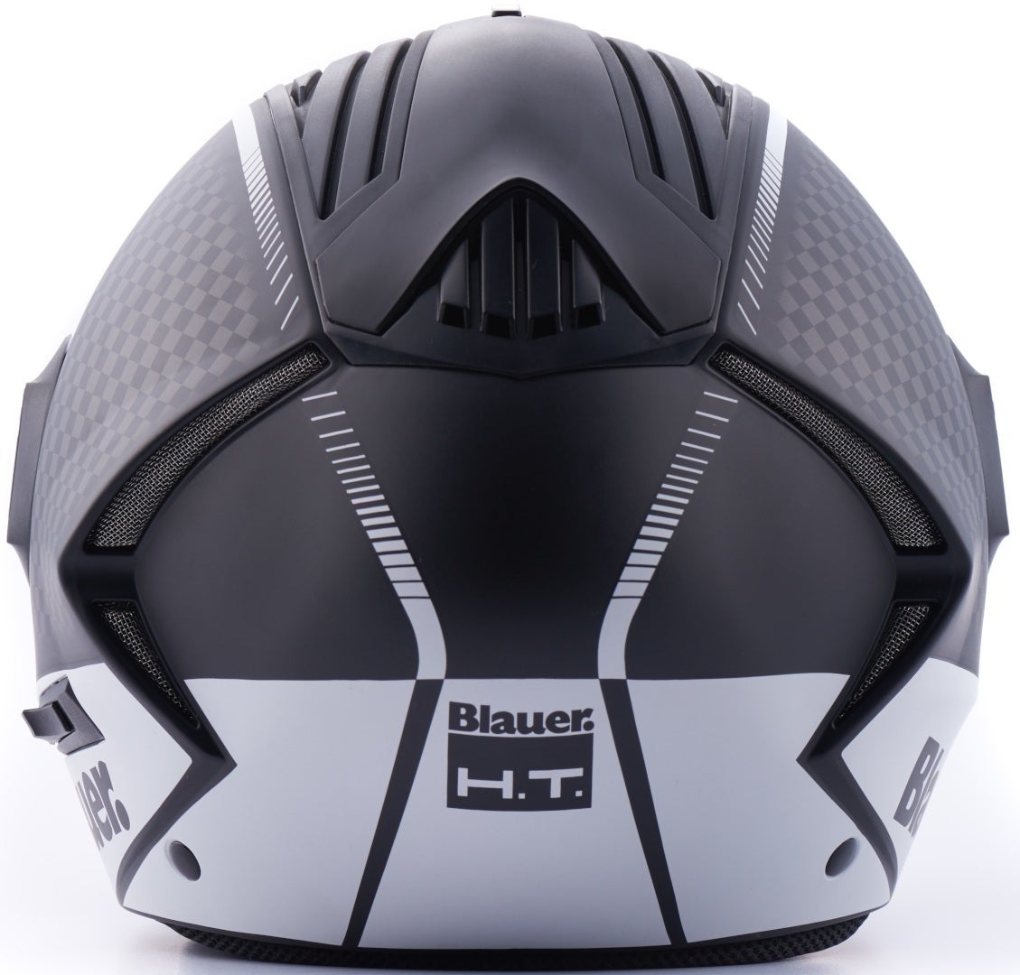 Blauer Real HT Graphic B Cască cu reacție Negru mat/alb XL (60/62) Figura 3