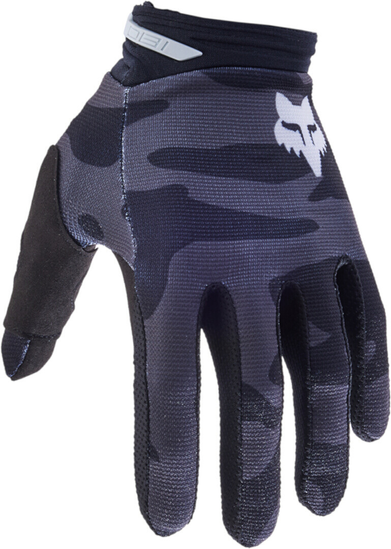 Fox Men's Black/Grey 180 Bnkr Motocross Gloves