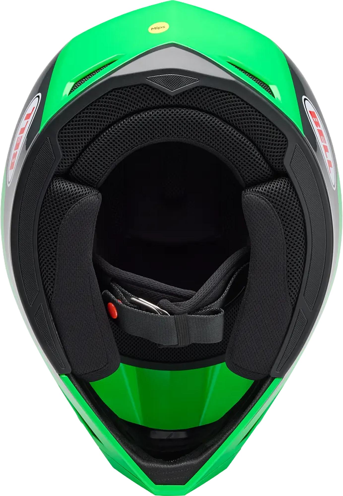 Bell MX-10 MIPS Dyno Casque de motocross Vert/Gris XL (61/62) Figure 6