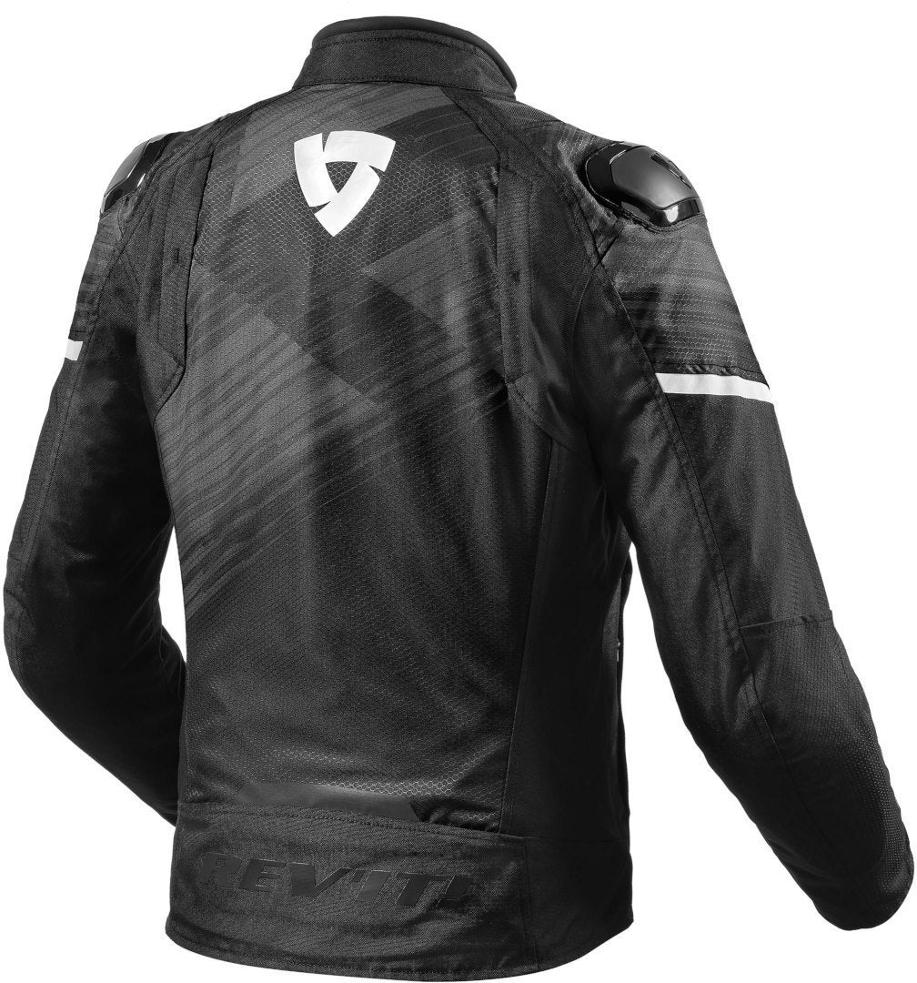 Revit Apex H2O Damer Motorcykel Tekstiljakke Sort 46 Figur 2
