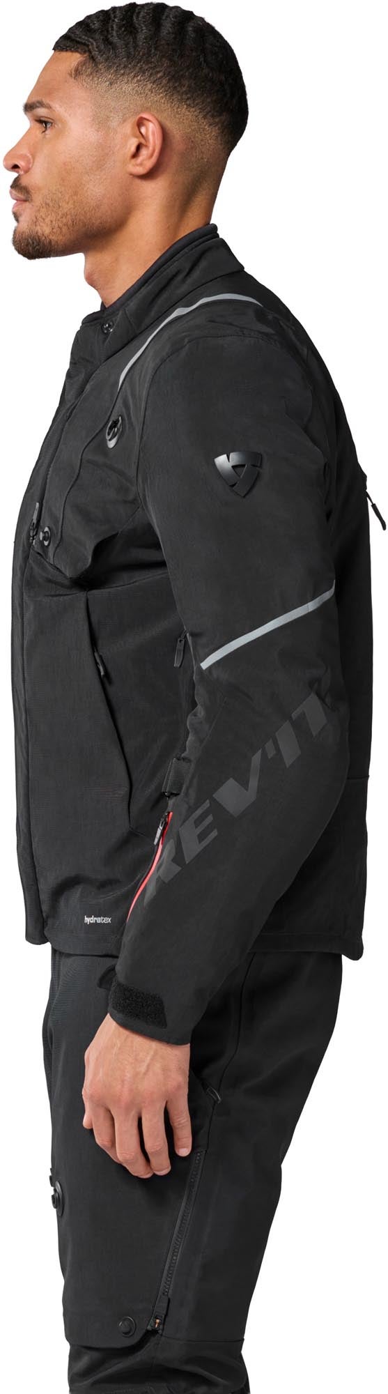 Revit Fractal H2O waterproof Motorcycle Textile Jacket black 4XL Figure 4