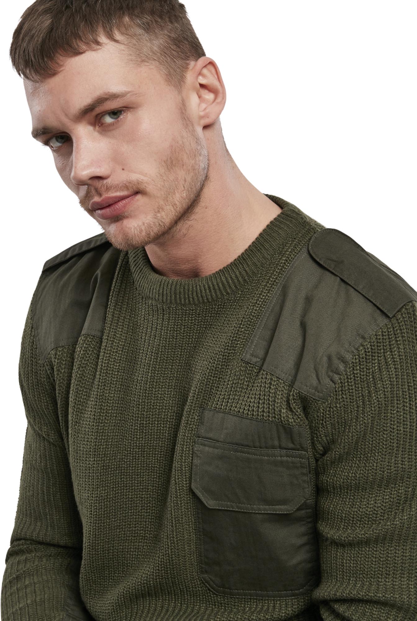 Brandit BW Pulover olive S Slika 5