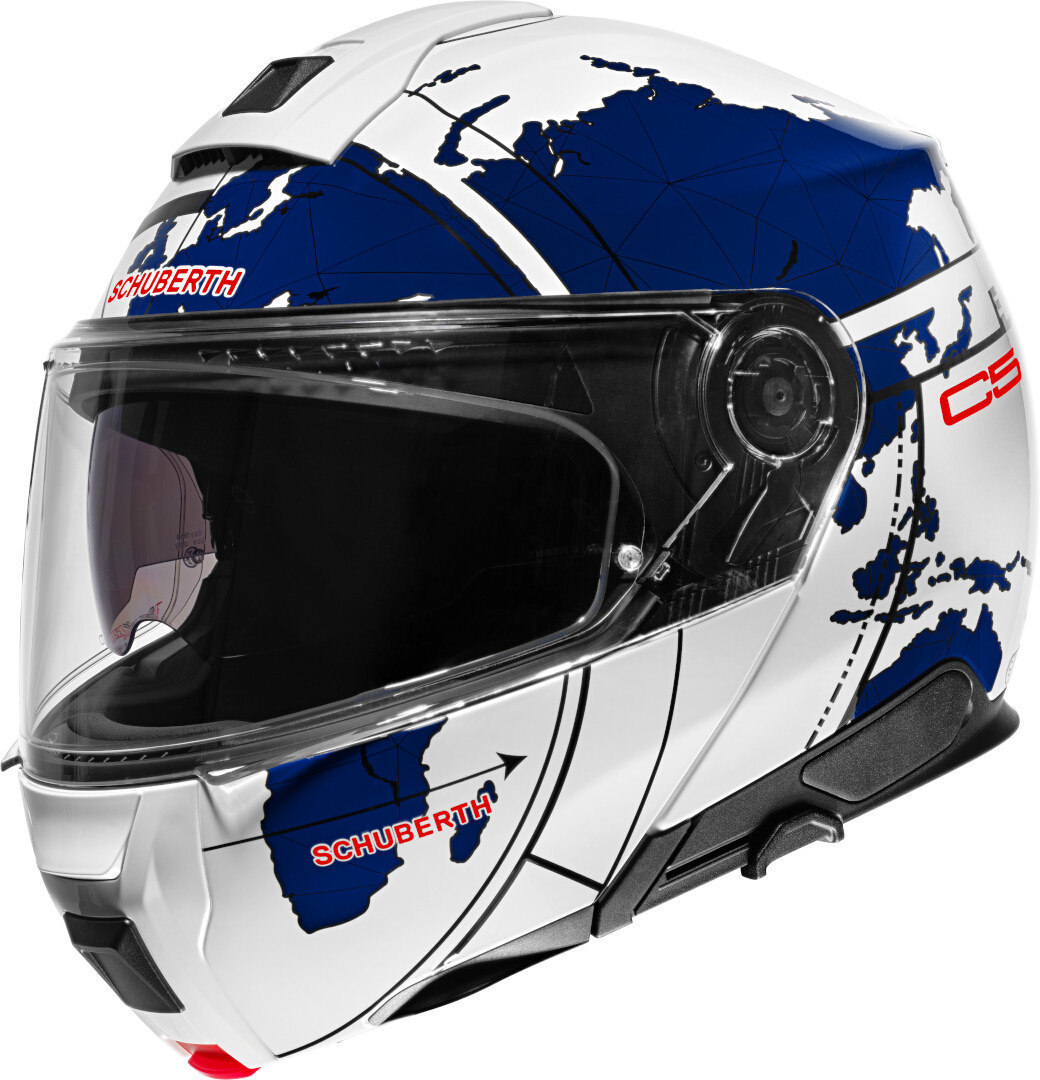 Schuberth C5 Globe Klapphelm blau/weiß XXL (63) Abbildung 1