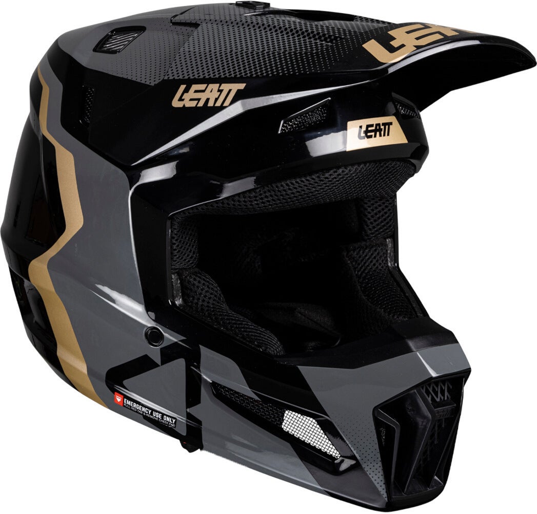 Leatt 3.5 2025 Junior Capacete de motocross com óculos de proteção Artigo principal Figura 1