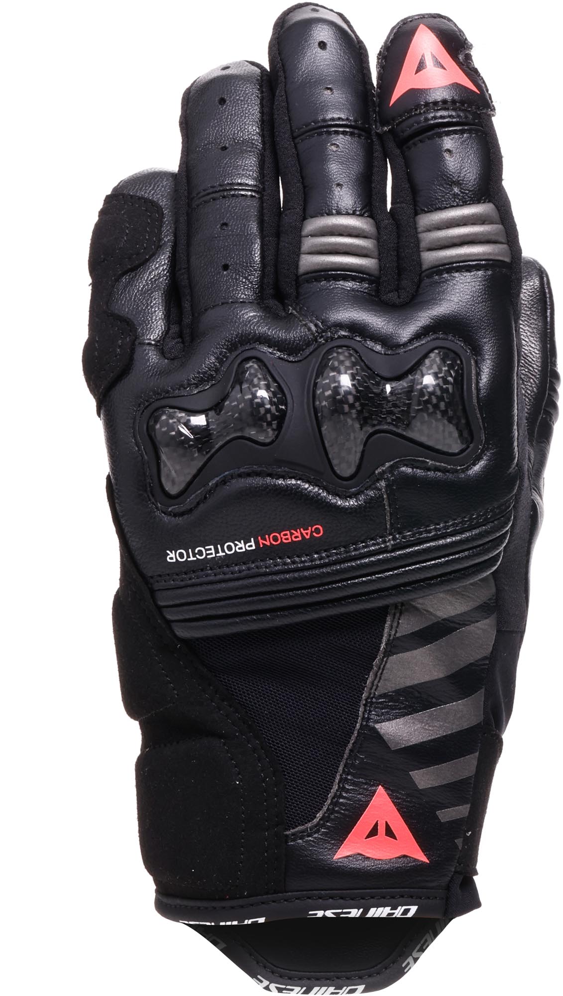 Dainese Reacto Carbon Short Ladies Motorcycle Gloves black/pink L Figure 1