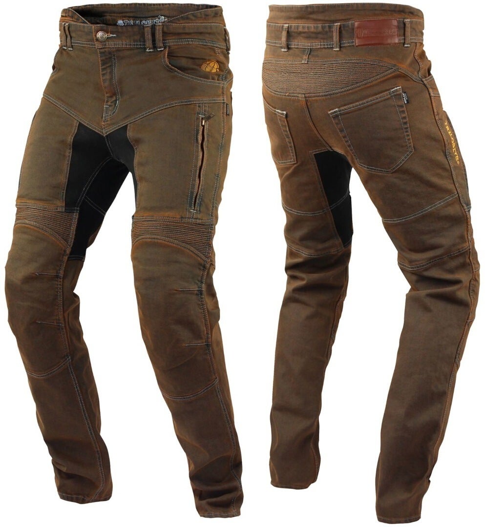 Trilobite Parado Doublelayer Slim Motorcycle Jeans brown 42/34 Figure 3