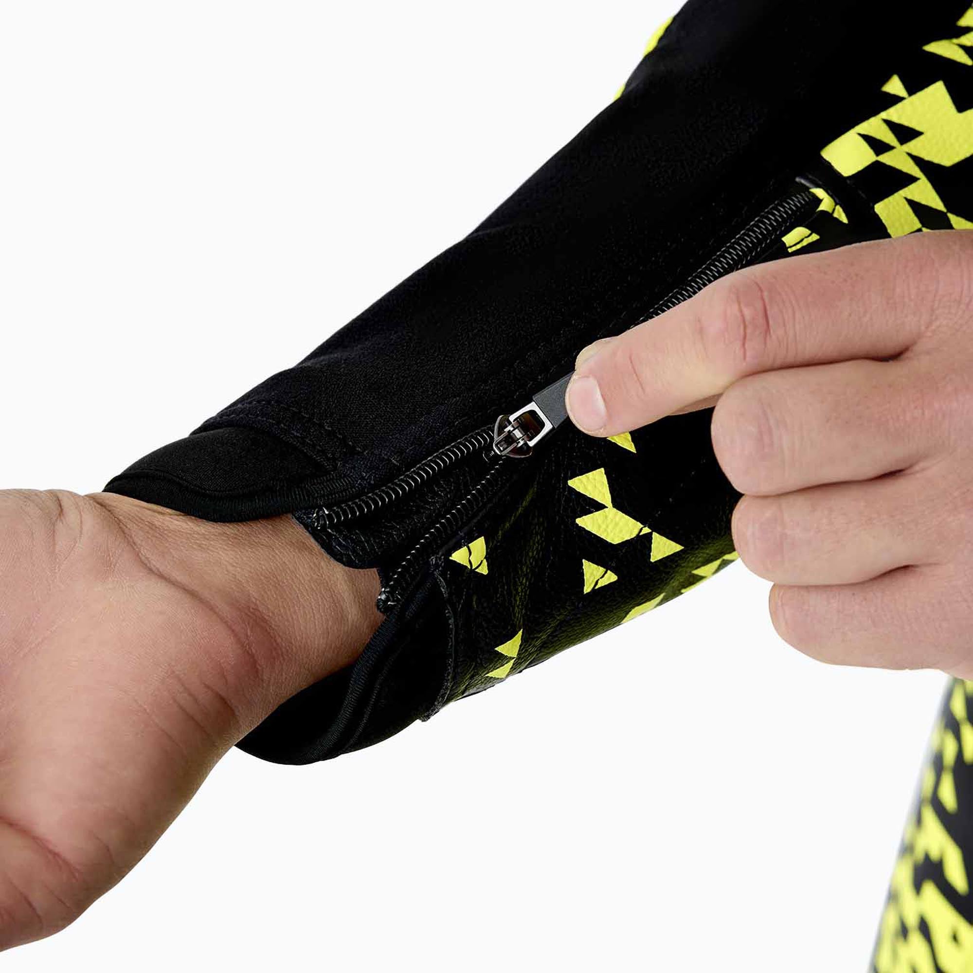 RST Pro Series D3O Airbag perforierte 1-Teiler Motorrad Lederkombi fluo-gelb/schwarz/neon-gelb 52 Abbildung 6