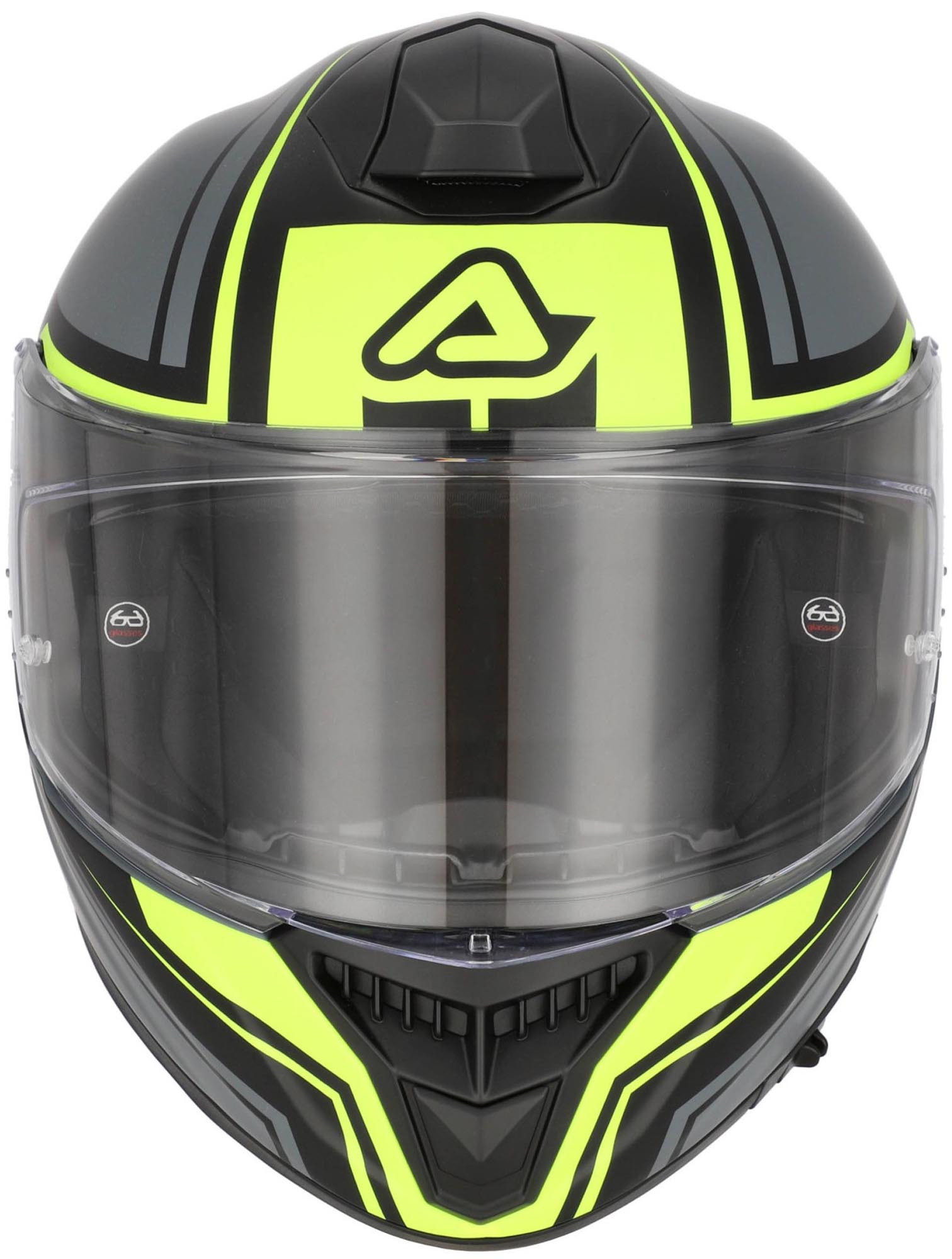 Acerbis Tarmak-X Logo Cască Gri mat/galben neon XL (61/62) Figura 4