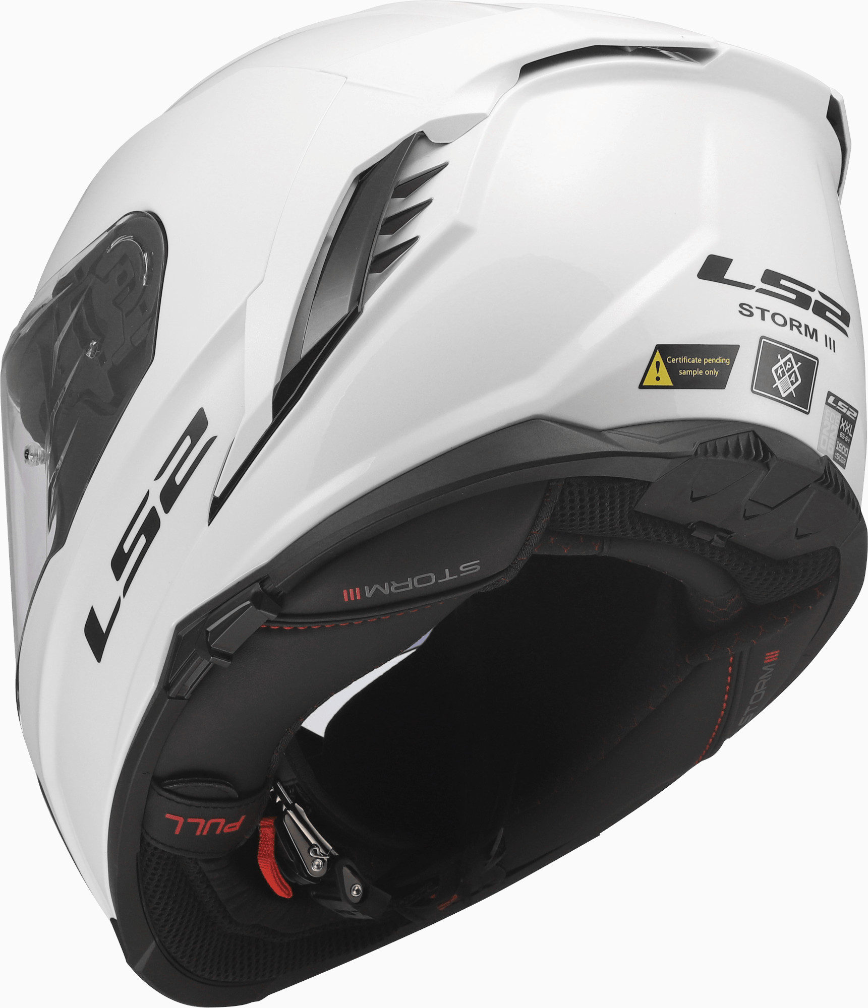 LS2 FF818 Storm III Elmetto Bianco XXS (51/52) Figura 13