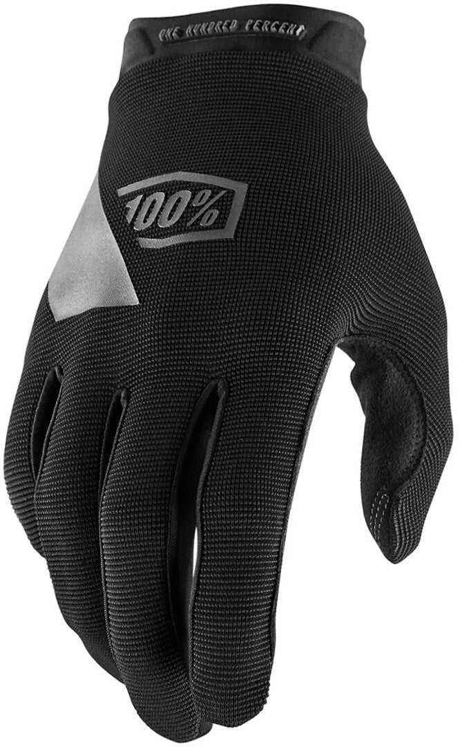 100% Ridecamp Guanti da bicicletta nero L Figura 1