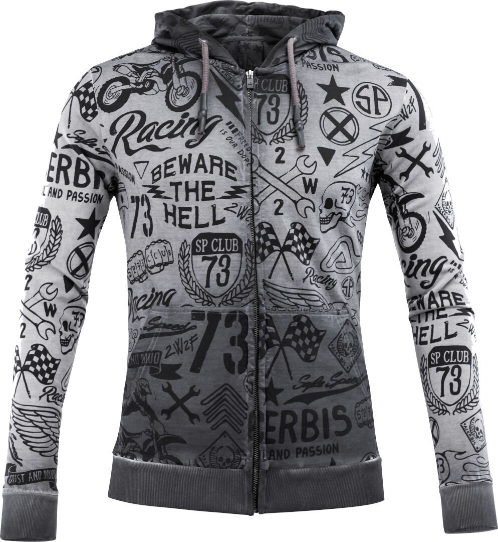 Acerbis Street SP Club Hoodie Grafit S Figur 1