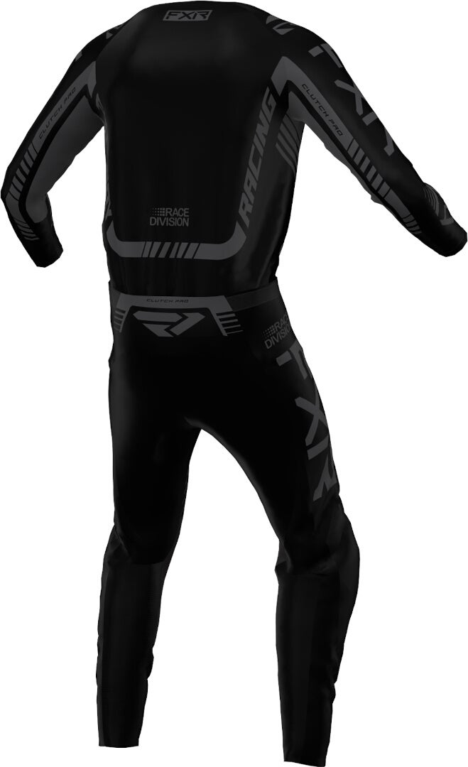 FXR Clutch Pro 2023 Motocross bukser sort/mørkegrå 32 Figur 4