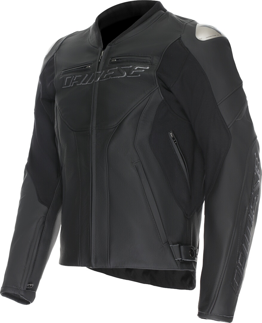 Dainese Racing 5 2.0 Motorcycle Leather Jacket black 58 Figure 1