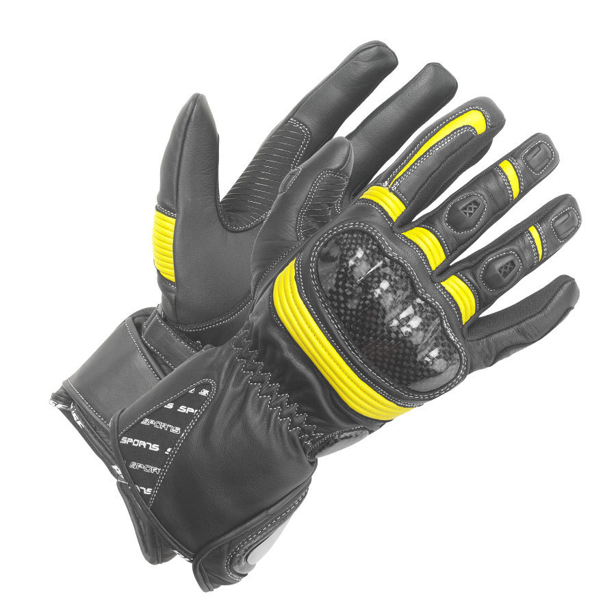 Büse Misano 2015 Guanti nero/giallo 9 Figura 1