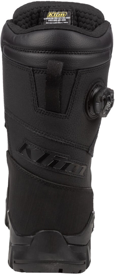 Klim Adrenaline Pro S GTX BOA Snowmobile Boots black 12 Figure 7