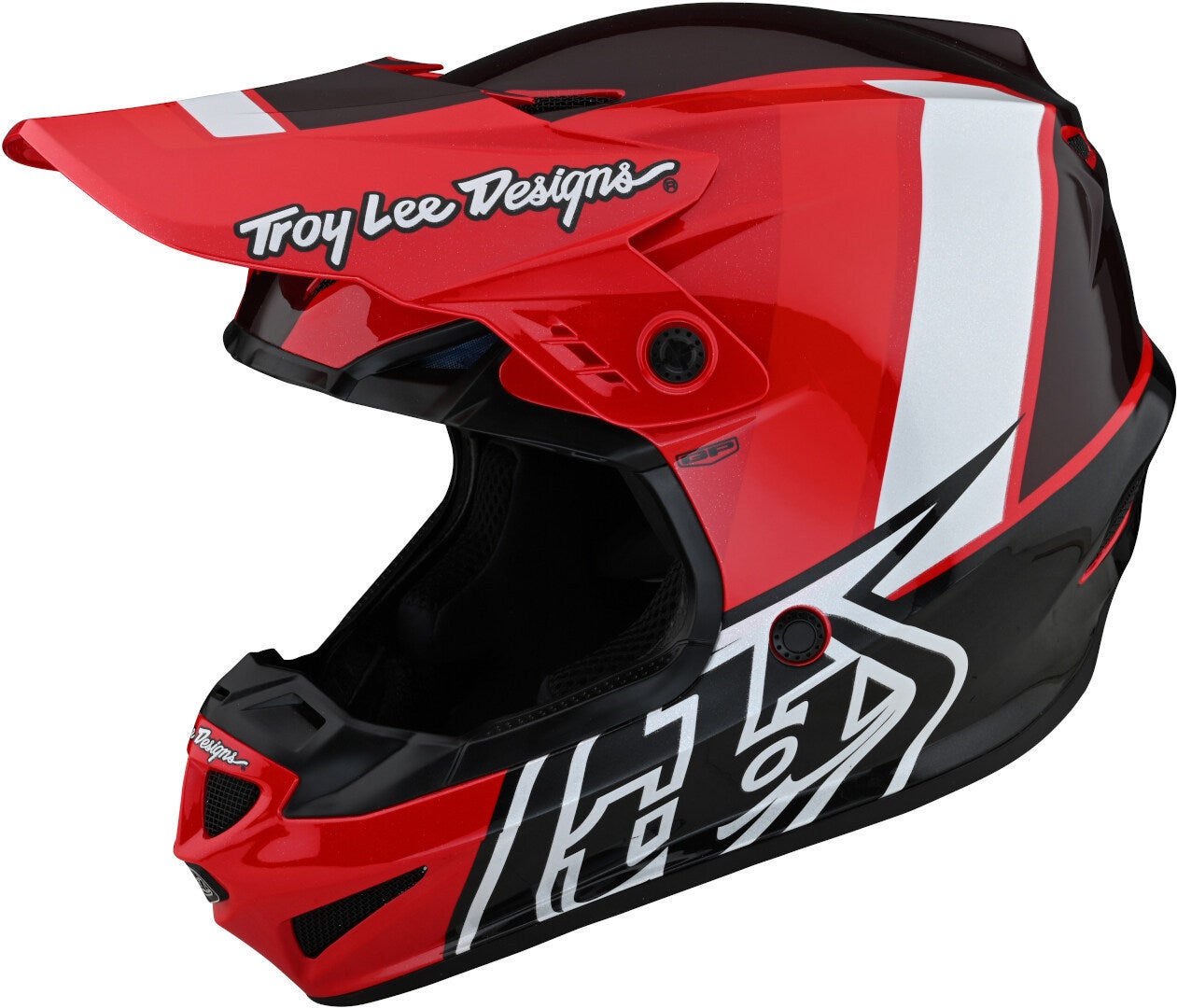 Troy Lee Designs GP Nova Casco Motocross Giovanile rosso Y/L (52/53) Figura 1