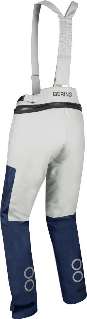Bering Siberia imperméable Ladies Motorcycle Textile Pantalons Gris/bleu 44 Figure 2