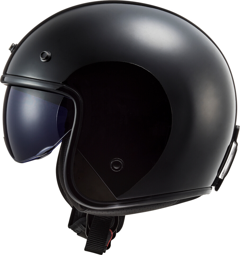 LS2 OF601 Bob Solid Jet Helmet black L (59/60) Figure 4