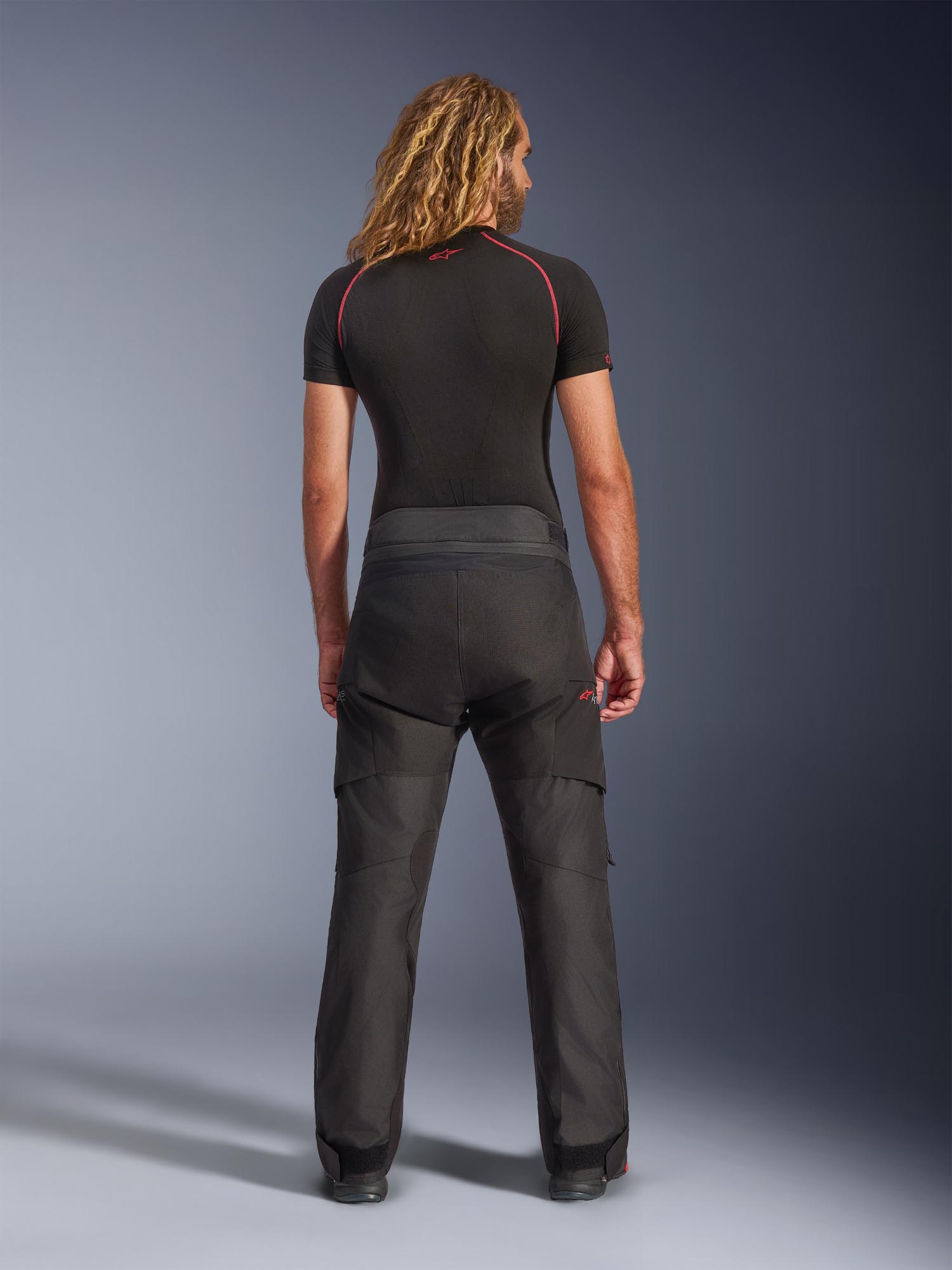 Alpinestars Andes V4 Drystar waterproof Motorcycle Textile Pants black Long L Figure 6