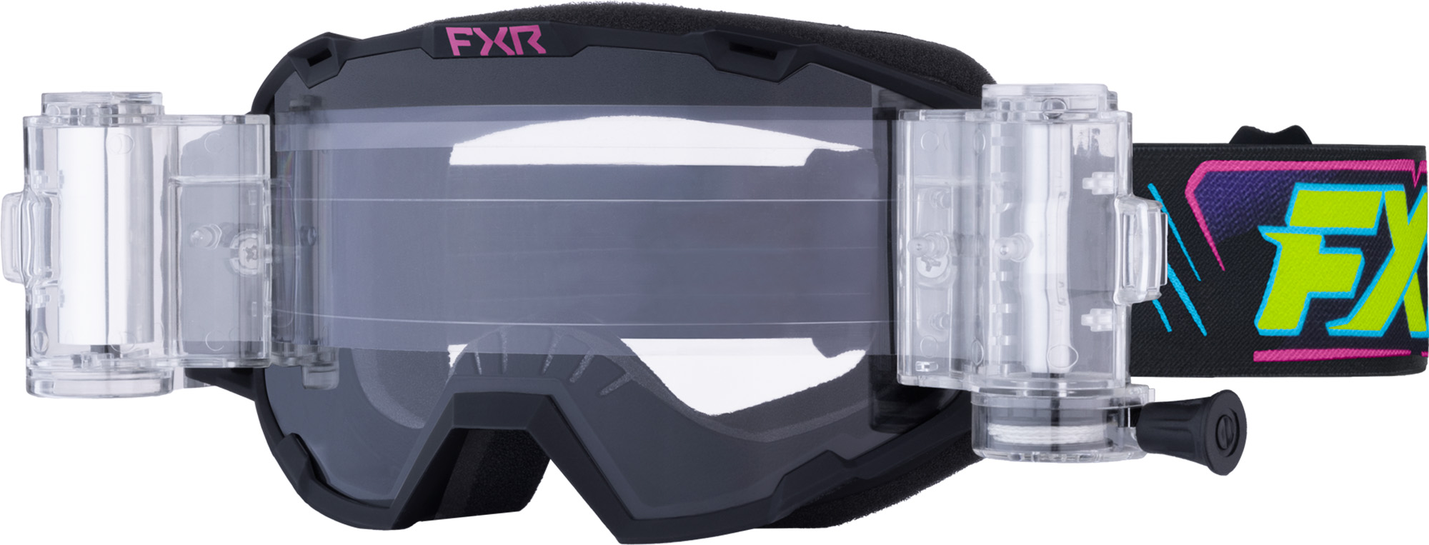 FXR Maverick Prime Roll-Off Sketchy Motocross Glasögon Figur 1