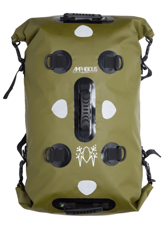 Amphibious 2 Open Tube sac étanche Vert 70 litres. Figure 1