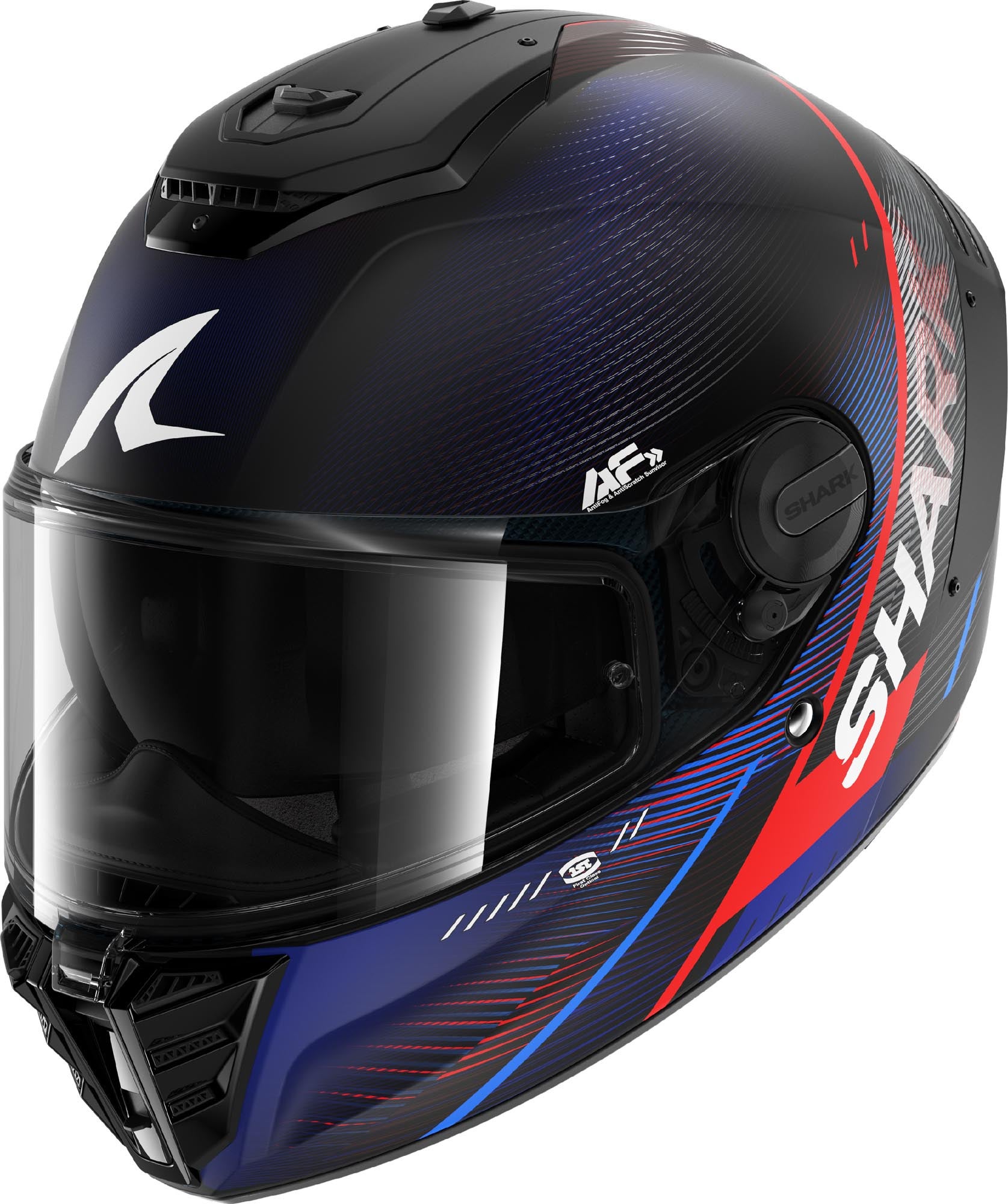 Shark Spartan RS Speed Tech Helmet black matt/red/blue XS (53/54) Figure 1