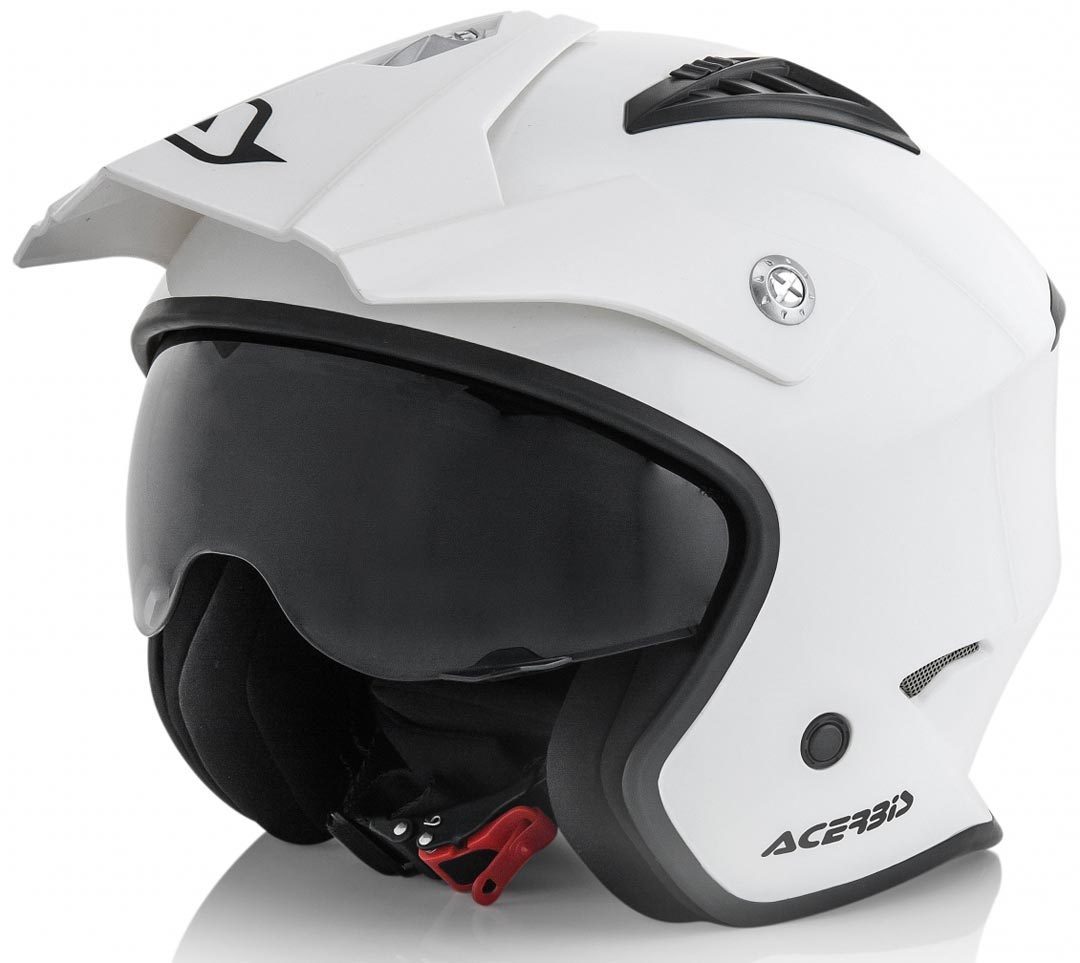 Acerbis Aria Cască cu reacție alb M (57/58) Figura 1