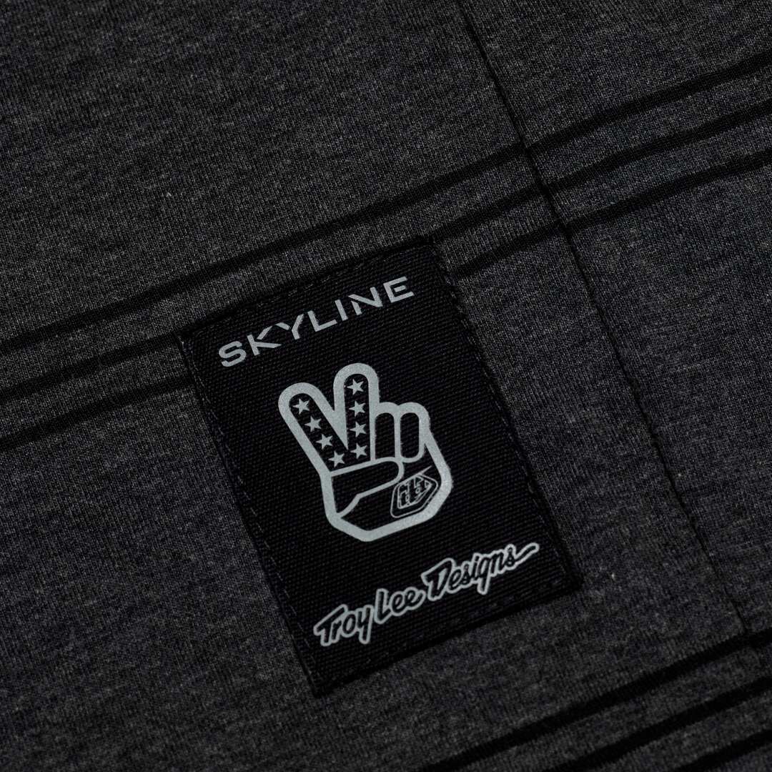 Troy Lee Designs Skyline Ride Washed Out T-Shirt dark grey XL Figure 2