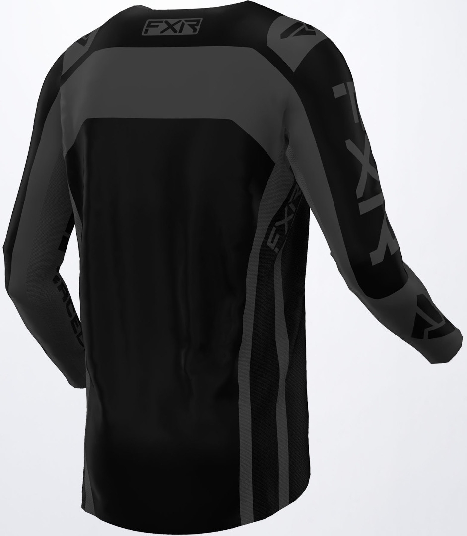FXR Off-Road RaceDiv Motocross Jersey Svart/grå XS Figur 2