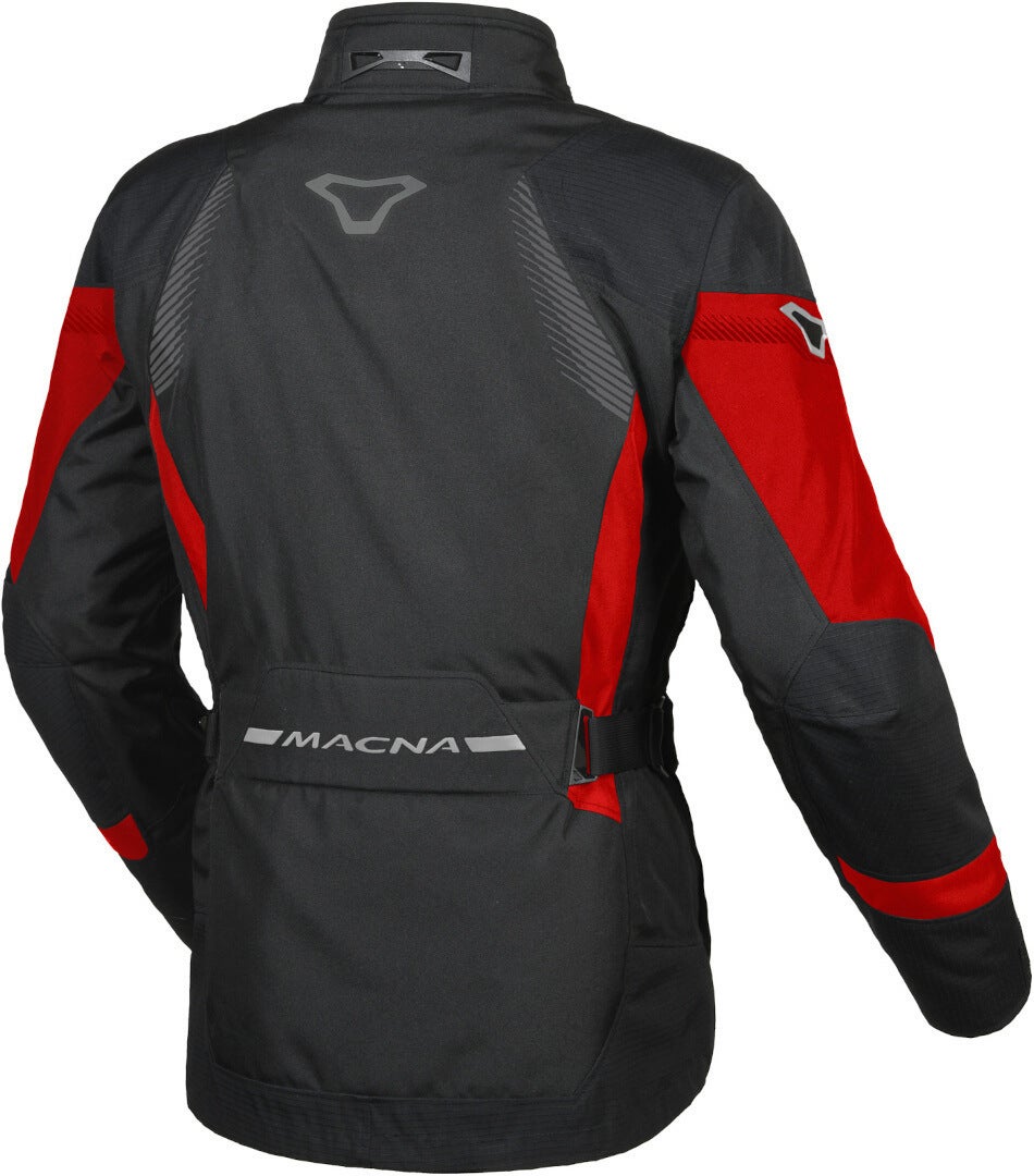 Macna Rancher waterproof Ladies Motorcycle Textile Jacket black/red XL Figure 2