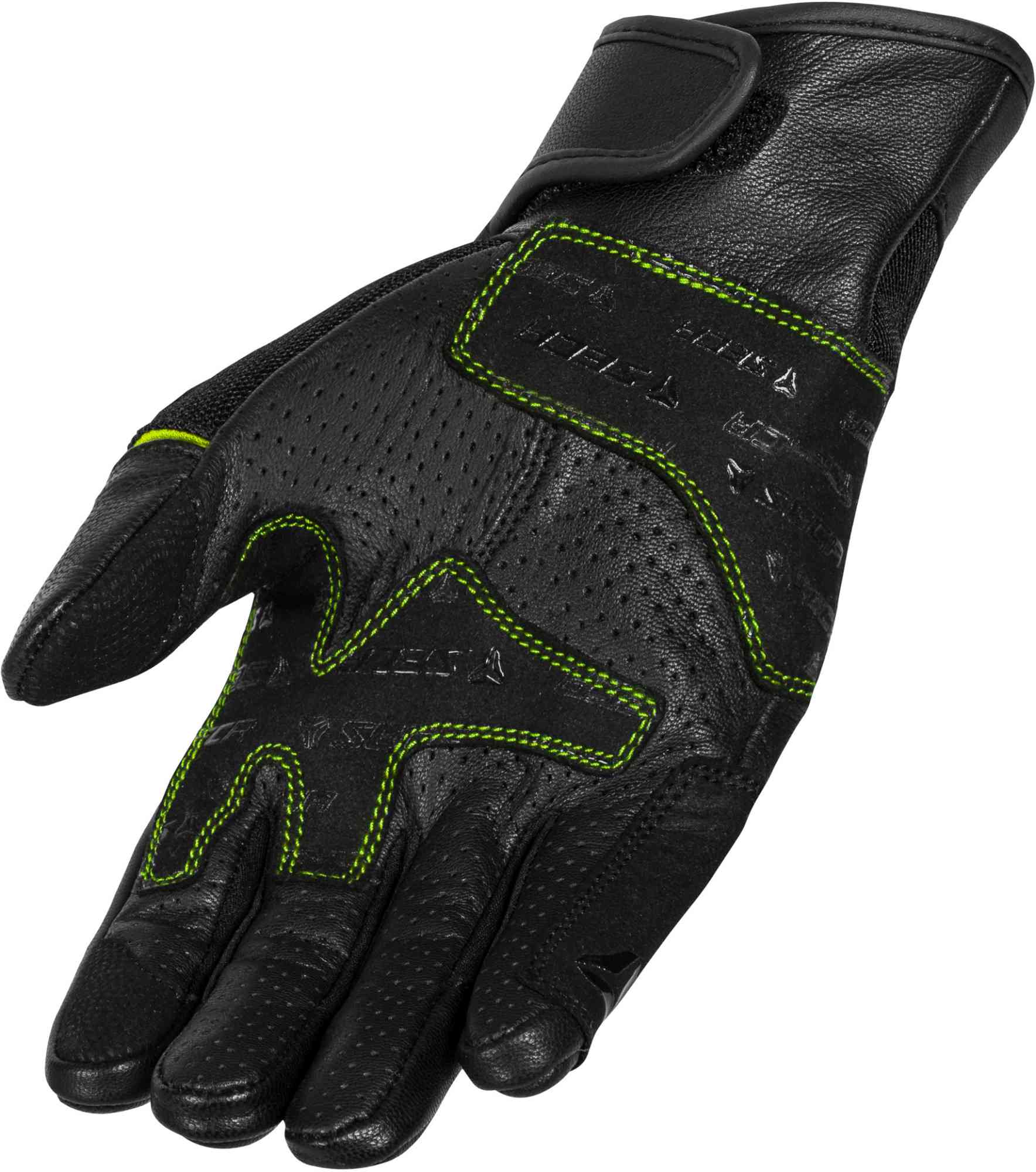 Seca Axis Mesh II Gants de moto noir/jaune M Figure 3