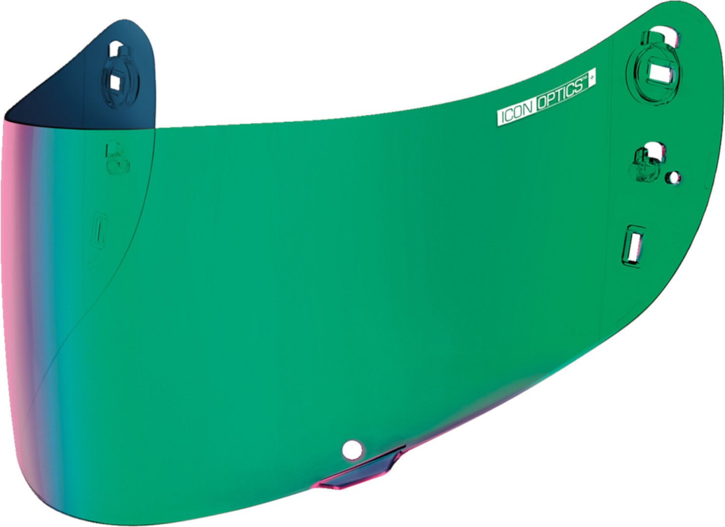 Icon Optics 22.06 Vizor Iridium Green Figura 1
