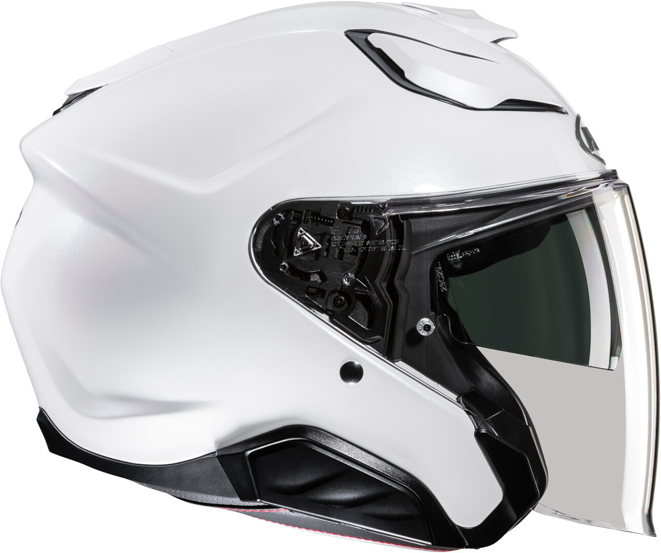 HJC F31 Solid 噴射頭盔 白色 XXL（62/64） 圖2