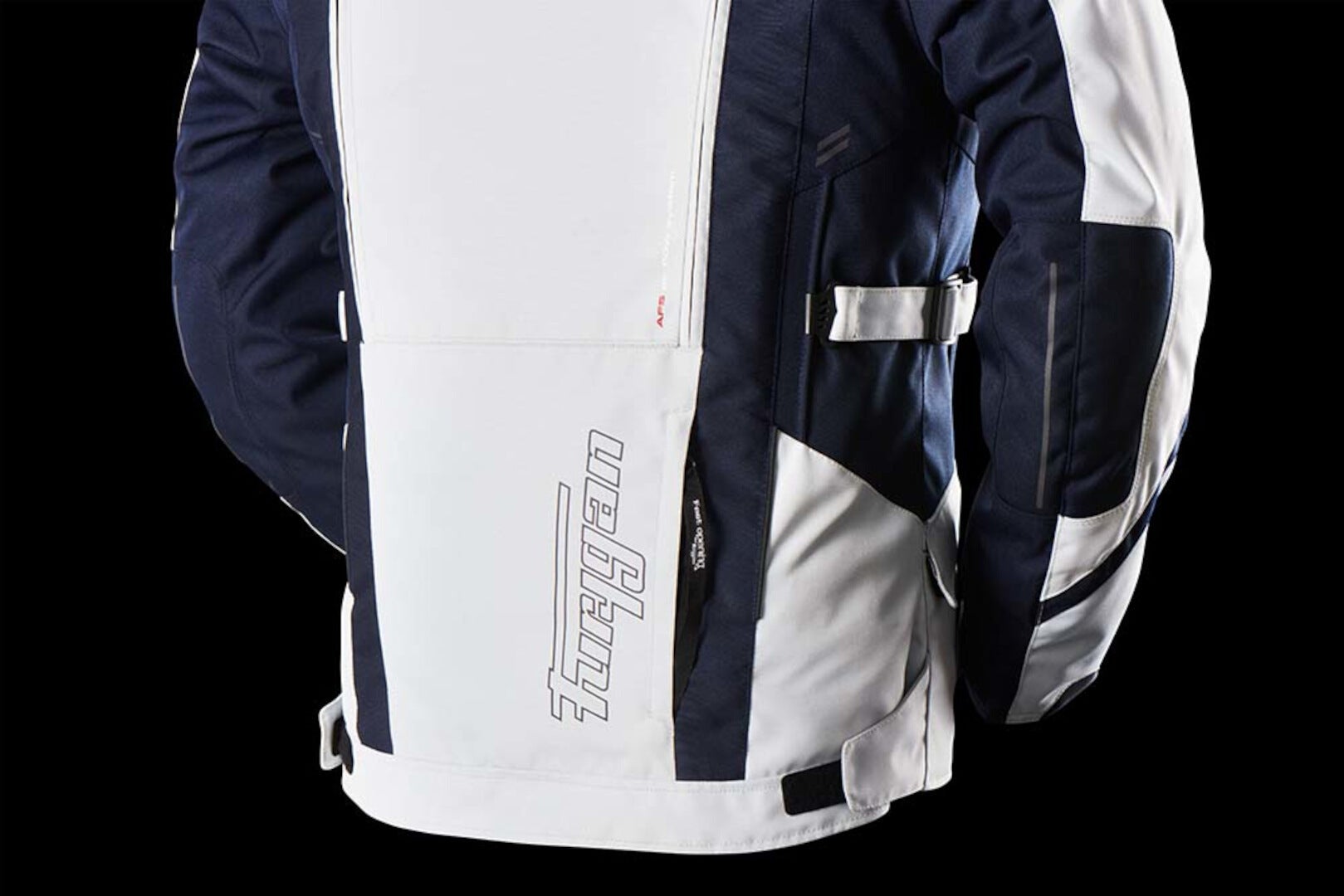 Furygan Brooks Motorcycle Textile Jacket white/blue/red 4XL Figure 7